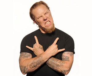 James Hetfield de METALLICA