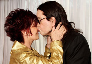 Ozzy Osbourne y su mujer Sharon