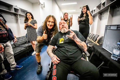 Paul Di’Anno y Steve Harris