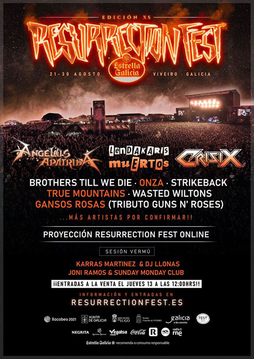 RESURRECTION FEST ESTRELLA GALICIA XS