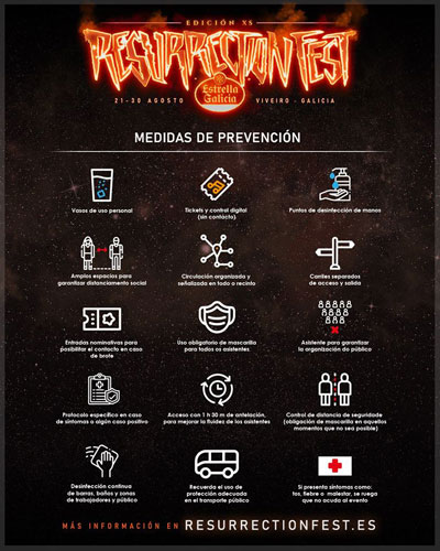 RESURRECTION FEST ESTRELLA GALICIA XS