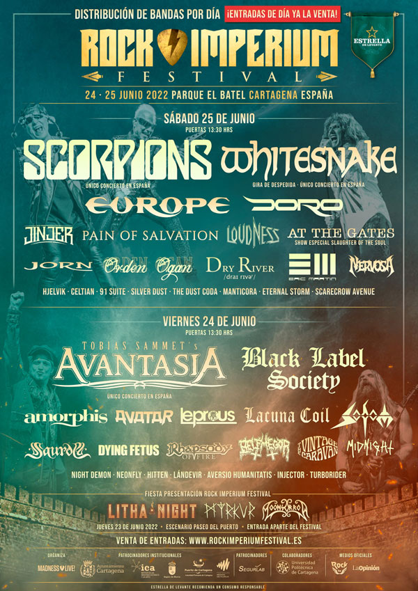 ROCK IMPERIUM FESTIVAL 2022