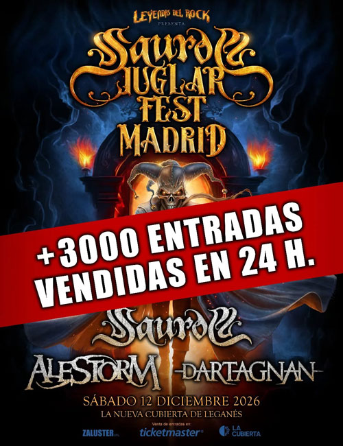 SAUROM JUGLAR FEST + ALETORM y DARTAGNAN en Madrid