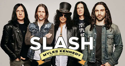 Slash en Iberoam&eacute;rica con Myles Kennedy