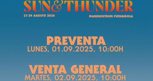 SUN AND THUNDER 2026