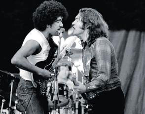 Phil Lynott y Rory Gallagher