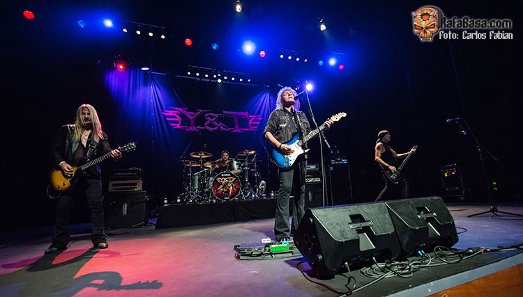 Y&T - Viernes 27 de Septiembre de 2019 – Sala Burlatako Udala – Pamplona
