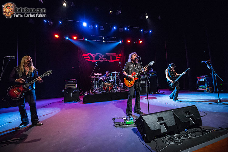 Y&T - Viernes 27 de Septiembre de 2019 – Sala Burlatako Udala – Pamplona